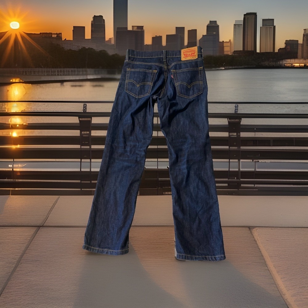 Levis 541 Men's Dark Wash Blue Denim Jeans Sz 30 x 30  Red Tab